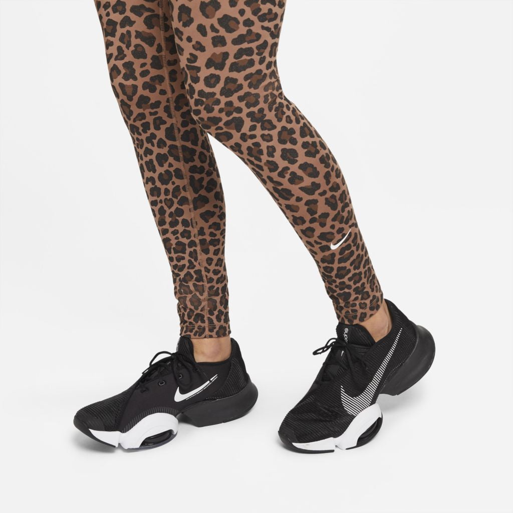 Legging Nike Dri-FIT One Feminina - Preto+Branco